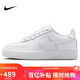 耐克NIKE女大童空軍一號AF1 運動(dòng)鞋FV5951-111白35.5