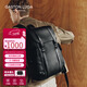 GASTON LUGA雙肩包16英寸背包大容量旅行電腦包校園風(fēng)書(shū)包情人節禮物 典雅黑