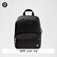 lululemon丨Everywhere 小款背包 *金屬件 拒水 LU9CZPS 黑/石墨灰/金 O/S