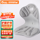 魚(yú)躍星空床上靠背椅人體工學(xué)護腰坐姿椅辦公室久坐神器懶人沙發(fā)護腰坐墊 灰色【全腰包裹】【超強撐腰】