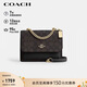 蔻馳（COACH）【品牌直供】女士小號印花風(fēng)琴包單肩斜挎包CW206禮物