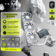TRYX（創(chuàng  )氪星系）PANORAMA展域360 水冷cpu散熱器 白 6.67英寸曲面屏/Asetek8/KANALI軟件/裸眼3D視覺(jué)