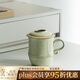萬(wàn)仟堂陶瓷泡茶杯辦公杯個(gè)人專(zhuān)用高檔水杯馬克杯禮盒送好友春竹300ml