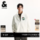 杰克·瓊斯（JACK&JONES）NBA聯(lián)名男裝時(shí)尚百搭個(gè)性出街衛衣衣身滿(mǎn)印立領(lǐng)上衣外套225333001 A43象牙白 常規 XS （165）