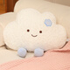 藍詩(shī)諾仿真云朵月亮毛絨玩具公仔太陽(yáng)抱枕布娃娃玩偶送兒童女生節日禮物 白色云朵抱枕cq50厘米 正版關(guān)注店鋪優(yōu)先發(fā)
