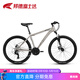 邦德·富士達自行車(chē)男女成人學(xué)生26寸鋁合金山地車(chē)禧瑪諾24變速雙碟剎越野單車(chē) 鈦合金銀 .