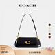 蔻馳（COACH）女士JET單肩包牛皮革真皮斜挎包春季高級感女包 B4/黑色
