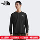 The North Face北面長(cháng)袖T恤男26新款戶(hù)外運動(dòng)舒適吸濕透氣圓領(lǐng)速干衣打底衫8DG5 JK3/宇宙黑 L /175/100A