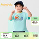 巴拉巴拉童裝寶寶短袖T恤吸濕速干上衣男童2025夏季恐龍208225117113