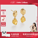 Amber Lollipop安鉑洛利水晶耳環(huán)女士耳釘耳墜耳飾三八女神節生日禮物送女友老婆 黃色（流光至境系列）