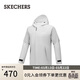斯凱奇（Skechers）外套2026保暖連帽夾克男女同款防風(fēng)沖鋒衣P425U019
