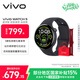 vivo WATCH5 藍牙版辰夜黑 全天候心率血氧監測血壓功能全新藍河操作系統iOS跨系統兼容智能手表送女友