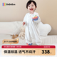 bebebus嬰兒睡袋春秋冬兒童恒溫分腿連體睡衣寶寶四季通用防踢被夾棉M碼