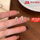 寶莎緹（BAOSHATI）S999純銀針葫蘆耳釘女養耳洞耳飾女小眾設計耳環(huán)螺絲擰扣睡覺(jué)免摘 小葫蘆耳釘一對 【禮盒裝】