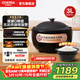 歐德米亞（oudemiya）無(wú)涂層鑄鐵電飯煲家用3L多功能智能預約柴火飯煲仔飯煮飯鍋煮粥煲湯0涂層電飯鍋2-6人土鍋蒸飯鍋 鑄鐵【無(wú)涂層】柴火煲 3L