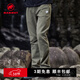 猛犸象（MAMMUT）Clion 男士戶(hù)外彈性防風(fēng)保暖松緊腰帶抓絨軟殼褲 蜥蜴綠色 XS