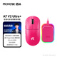 邁從（MCHOSE）A7 V2輕量化無(wú)線(xiàn)鼠標全能旗艦磁吸無(wú)線(xiàn)充游戲電競辦公神鼠三模連接PAW3950/3395人體工學(xué) A7 V2 Ultra+ 漿果紅（磁吸無(wú)線(xiàn)充）