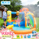 博士豚 充氣城堡室外大型戶(hù)外兒童玩具跳床滑梯攀巖家用小型游樂(lè )場(chǎng) 63120-蜜蜂城堡( 可玩水款 )