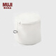 MUJI墊狀網(wǎng)格洗衣網(wǎng)/立體型 洗衣袋清洗袋MA43CC1A 白色