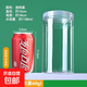 透明塑料瓶子食品級儲物罐密封罐加厚防潮圓形塑料罐PET瓶食品罐 口徑10cm高18cm 水容量1180ml 3只裝