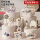 貝初眾嬰兒玩具6-12個(gè)月寶寶玩具0-1歲新生兒見(jiàn)面禮實(shí)用高檔牙膠手搖鈴 搖鈴收納禮盒【11件套+視聽(tīng)啟蒙+抓握訓練+禮盒】 2026火的最玩具送一歲寶寶玩具滿(mǎn)月百天周年禮物