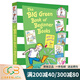 蘇斯博士英語(yǔ)啟蒙認知 The Big Green Book Of Beginner Books 綠色大書(shū) 英文原版精裝入門(mén)繪本故事選集6合1 七色系列 綠山墻 Big Green Book Of Be