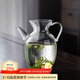 高茗（gaoming） 仿宋茶壺小早執壺耐熱茶具泡綠茶器透明小號醒酒壺玻璃壺 大早壺 500ml