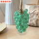 胖東來(lái)代購原創(chuàng  )水晶葡萄手工香皂整串外觀(guān)香薰神器旅行隨身帶清潔旅游留 (木瓜香)透明綠色250g大串25顆 白卡精裝禮盒+起泡網(wǎng)(送禮)