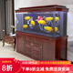 森森（SUNSUN）新品森森美式帝雅超白玻璃底過(guò)濾龍魚(yú)缸大型客廳魚(yú)缸免換水 (專(zhuān)業(yè)級)美式-帝雅 1.8米60.2寬 靠墻款