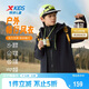 特步（XTEP）兒童童裝男童冬季搖粒絨外套防風(fēng)保暖風(fēng)衣 純正黑 160cm