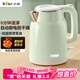 小熊（Bear）燒水壺 電熱水壺 電水壺家用 智能雙層防燙自動(dòng)斷電304不銹鋼1.5L快速加熱開(kāi)水壺 ZDH-H15L6 