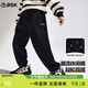 ASK JUNIOR兒童褲子秋冬裝中大童保暖一體絨休閑褲潮流新年男童衛褲