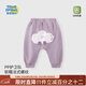 童戀初心嬰兒衛褲大PP褲秋裝外穿洋氣寶寶休閑褲外出男女童寬松褲子春秋款