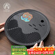 尚言坊仿烏金石茶盤(pán)茶托盤(pán)家用儲水盤(pán)圓盤(pán)簡(jiǎn)易茶具辦公瀝水式干泡茶臺