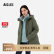 AIGLE艾高M(jìn)TD防風(fēng)防雨 上衣防風(fēng)棉服外套女士 葉綠色 BT401 XL(42)