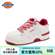 Dickies板鞋女鞋2025夏季新款情侶休閑鞋男女百搭潮鞋小白鞋女增高運動(dòng)鞋 白紅 38