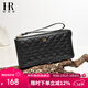 HR赫蓮娜女包女士長(cháng)款錢(qián)包菱格拉鏈手拿包禮盒裝情人節禮物
