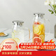樂(lè )扣樂(lè )扣（LOCK&LOCK）涼水壺耐熱玻璃泡茶檸檬水果水杯子帶把家用大容量玻璃茶水杯1.2L