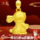 漢秀黃金生肖兔吊墜足金國風(fēng)兔子掛墜金葫蘆本命年送寶寶教師節禮物 國風(fēng)福祿兔(金重約:1.94克)預售