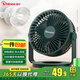 賽億蓄電款電風(fēng)扇小風(fēng)扇小臺扇風(fēng)扇小型迷你USB便攜小風(fēng)扇學(xué)生宿舍床頭辦公室桌面電風(fēng)扇2000毫安