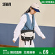 森馬（Semir）簡(jiǎn)約通勤百搭學(xué)院日常斜挎包撞色斜挎包105524153223