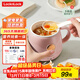 樂(lè )扣樂(lè )扣400ml養生杯燒水杯 迷你養生壺牛奶神器熱奶杯電煮杯電燉杯電熱水杯旅行加熱水杯戶(hù)外電熱水杯 粉色單機款- 0.4L