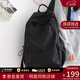 viney書(shū)包高中初中大學(xué)生大容量雙肩包男女韓版百搭男旅行背包女電腦包 【黑色】外出旅游包生日禮物
