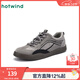 熱風(fēng)（Hotwind）男鞋平底板鞋2026年春季新款男士百搭復古拼色通勤德訓休閑運動(dòng)鞋 09灰色（H14M26508） (預售3.25發(fā)貨) 44