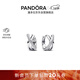 潘多拉（PANDORA）[新年禮物]密鑲交錯三環(huán)耳環(huán)精致高級小眾生日禮物送女友