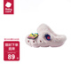 babycare兒童洞洞鞋夏天男童女童涼拖鞋小孩家居寶寶拖鞋夏季 維爾粉【冬季加絨款】贈搭配扣 內長(cháng)15cm