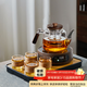 憶壺茶（YIHUTEA）玻璃煮茶壺2025新款電陶爐套裝家用多功能燒水養生壺大容量茶具 【煮茶7件套】透明壺+數顯木紋爐+4杯+茶盤(pán)