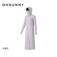 OhSunny防曬衣女長(cháng)款女神透氣防曬服戶(hù)外運動(dòng)風(fēng)衣外套薄 云霜灰-長(cháng)款 M 推薦90-120斤