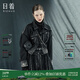 日著(zhù)設計師品牌女裝早春新款小眾寬松百搭短款休閑牛仔外套 梅雨黑 L