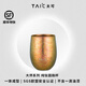 TAIC太可鈦度純鈦雙層真空圓融杯敞口杯定制迷你小巧便攜咖啡杯 莫奈·楓葉紅